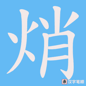 焇